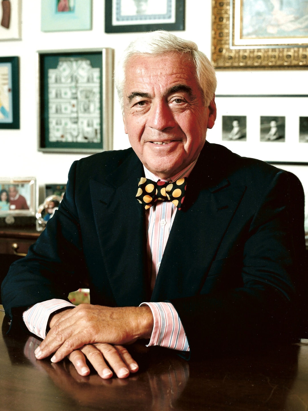 Lloyd Cotsen smiles for the camera