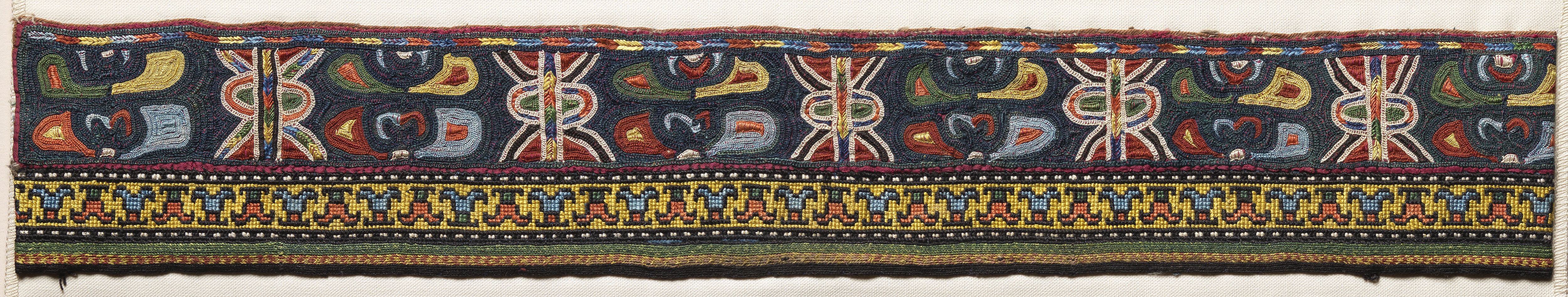embroidered band