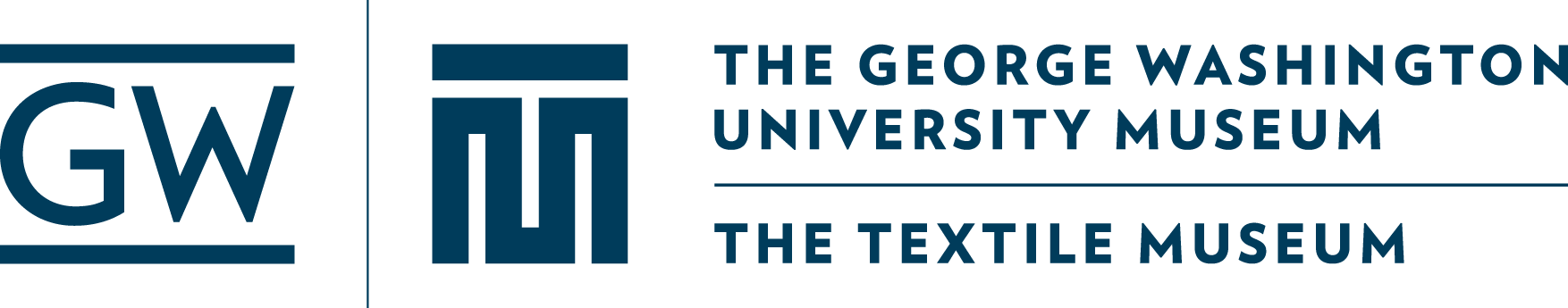 The George Washington University Museum and The Textile Museum site logo