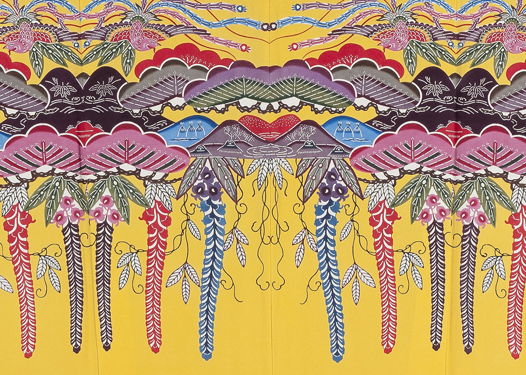 Detail of bingata textile