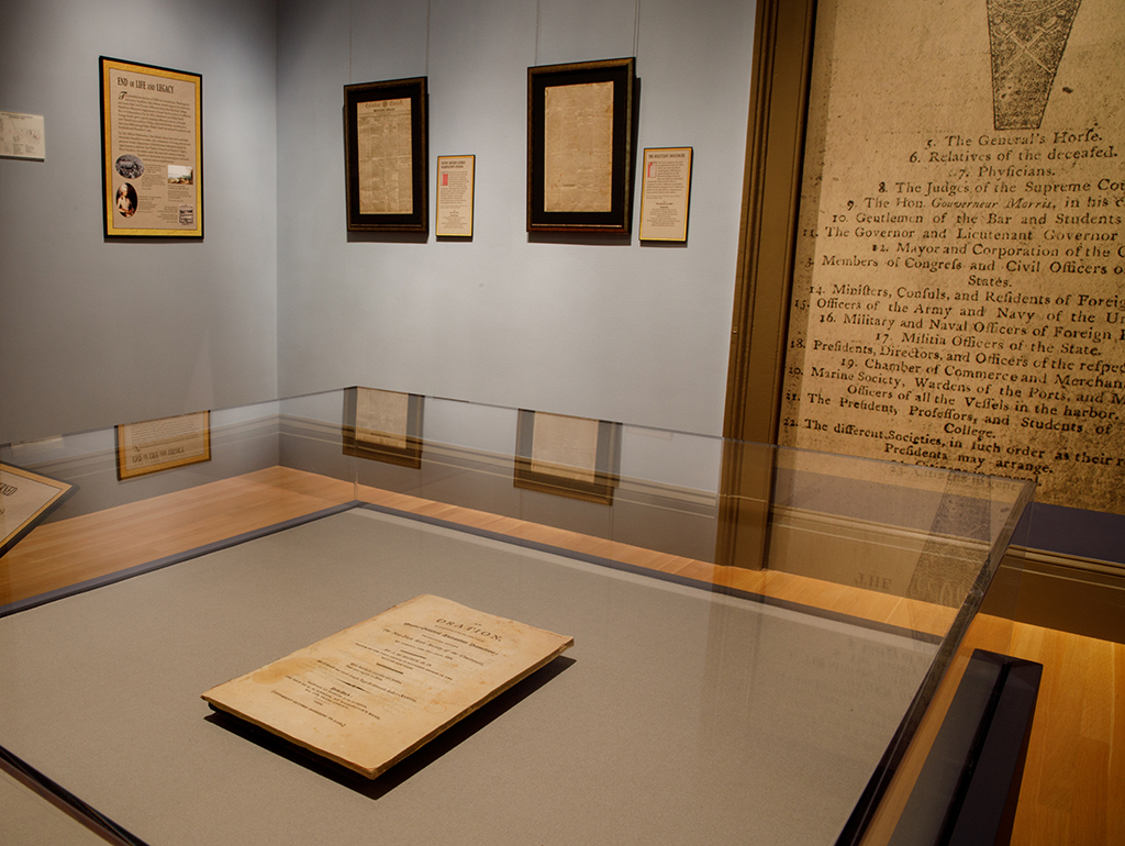 Photo of an exhibition gallery