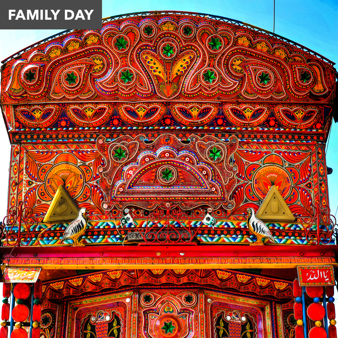 Family Day - image of a textile