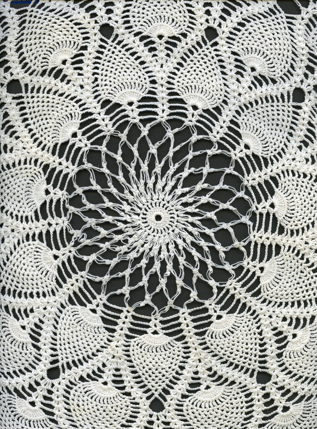 Crochet textile