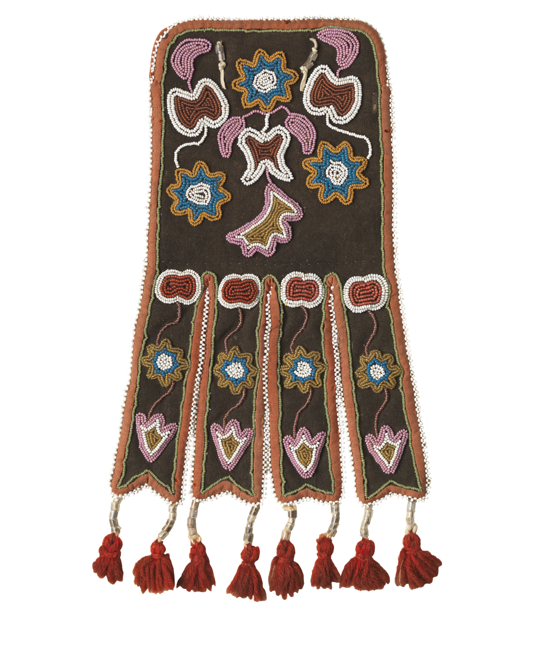 Textile with tassles