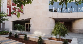 outside exterior of museum